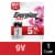 Energizer MAX 9V Batteries , 9 Volt Alkaline Batteries Perspective: front