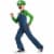 Disguise Nintendo Super Mario Brothers Luigi Classic Boys Costume, Small/4-6 Perspective: front