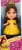 Jakks Pacific Disney Princess Mini Belle Doll Perspective: front