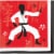 Creative Converting 346245 5 x 5 in. Karate Party Beverage 1 by 4 Fold 2-Ply Tissue Napkins - Perspective: front