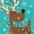 Hoffmaster Reindeer Christmas Napkins Perspective: front