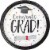 Creative Converting Graduation Fun Paper Plates - 8 Pack Perspective: front