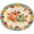 Creative Converting Pumpkin Harvest Disposable Oval Platters - 8 Pack Perspective: front