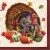 Creative Converting Thanksgiving Turkey Paper Lunch Napkins - 16 Pack Perspective: front