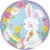 Hoffmaster Easter Egg Hunt Plates - 8 Count Perspective: front