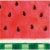 Party Creations Summer Outdoor Cocktail Napkins - Watermelon Stripes Perspective: front
