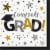 Creative Converting Congrats Grad Napkins Perspective: front
