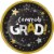 Creative Converting Congrats Grad Paper Plates Perspective: front