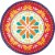 Creative Converting Cinco de Mayo Fiesta Pottery Paper Plates Perspective: front