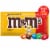 M&M'S Peanut Milk Chocolate Candy Share Size Bag Perspective: front