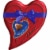 Dove Truffles Valentine's Day Milk Chocolate Candy Heart Gift Box Perspective: front