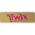 TWIX Holiday Caramel Chocolate Cookie Bar Christmas Candy in a Heritage Tin Perspective: front