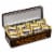 SNICKERS Holiday Minis Size Chocolate Bars Candy in Gift Tin Perspective: front
