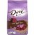 Dove Promises Milk Chocolate & Dark Chocolate Assorted Valentine Candy Hearts Bag Perspective: front
