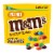 M&M'S Peanut Milk Chocolate Candy Family Size Bag Perspective: front