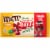 M&M'S Peanut Chocolate Christmas Candy Share Size Pack Perspective: front