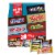 Snickers Twix Milky Way & 3 Musketeers Variety Pack Milk & Dark Chocolate Candy Bars Perspective: front