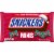 SnickersHoliday Christmas Candy Milk Chocolate Bars Minis Size Bag Perspective: front
