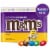 M&M'S Peanut Dark Chocolate Candy Sharing Size Bag Perspective: front