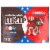 M&M'S Milk Chocolate Red White & Blue Summer Candy Sharing Size Bag Perspective: front