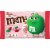 M&M'S White Chocolate Strawberry Shake Valentines Day Candy Bag Perspective: front