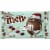 M&M'S Dark & Milk Chocolate Espresso Christmas Candy Bag Perspective: front