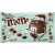 M&M'S Dark & Milk Chocolate Espresso Christmas Candy Bag Perspective: front