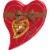 Dove Assorted Valentine's Day Chocolate Truffle Candy Heart Tin Perspective: front
