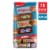 Snickers Twix Milky Way & 3 Musketeers Minis Milk Chocolate Bars Party Size Bulk Bag Perspective: front