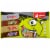 Snickers Twix Milky Way & 3 Musketeers Minis Halloween Candy Bag Perspective: front