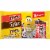 M&M'S Milk Chocolate Peanut & Peanut Butter Fun Size Halloween Candy Variety Pack Bag Perspective: front