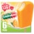 Good Humor Creamsicle Ice Cream Bars Perspective: front