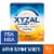Xyzal 24 Hour Allergy And Sinus Relief Tablets Levocetirizine Dihcl Perspective: front