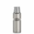 16 oz Stainless Steel Bottle Matte Steel Perspective: front