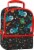 Thermos Space Party Dual Lunch Kit - Black/Red Perspective: front