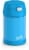Thermos Stainless Steal Food Jar with Folding Spoon-Blue Perspective: front