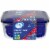 Kroger® Seal n' Lock Container Variety Pack Set - Clear/Blue Perspective: front