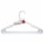 Everyday Living® Plastic Tubular Hangers - White Perspective: front