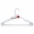 Everyday Living® Plastic Tubular Hangers - White Perspective: front