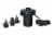 HD Designs Sidewinder Air Pump - Black Perspective: front