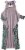 Holiday Home Hooded Koala Throw Blanket Perspective: front