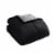 Everyday Living® Down Alternative Comforter - Black/Gray Perspective: front