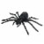 Holiday Home™ Spider Halloween Decor - Gun Metal Perspective: front
