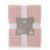 HD Designs Chenille Rib Knit Thorw Blanket - Pink Perspective: front