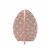 Holiday Home Pink Polka Dot Egg Perspective: front