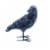 Holiday Home Raven Looking Back Halloween Decoration Perspective: front
