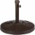 HD Designs Outdoors Umbrella Base - Brown Perspective: front