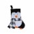 Holiday Home Penguin Christmas Stocking Perspective: front