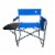 Glacier’s Edge Metolius Director Chair - Olympian Blue Perspective: front