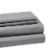 Everyday Living® Microfiber Striped Sheet Set - Frost Grey Perspective: front